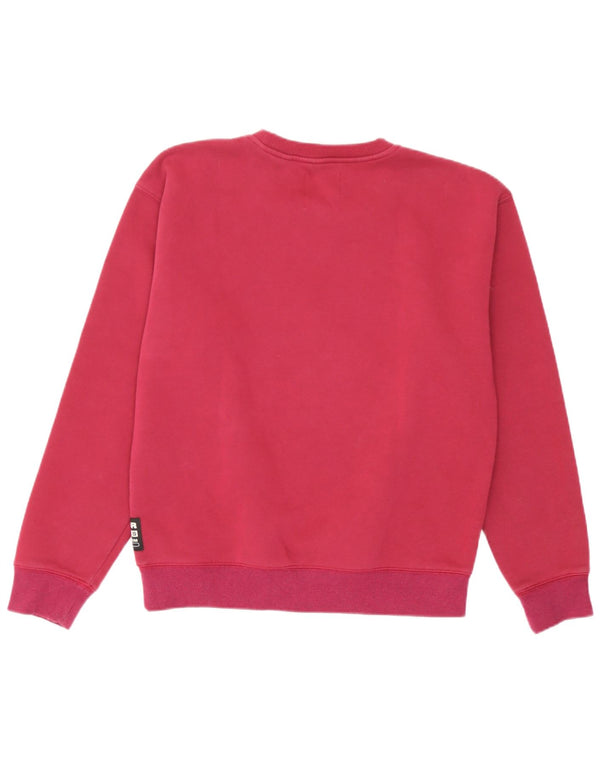 Γυναικείο φούτερ G-Star Jumper UK 14 Βαμβακερό μεσαίο μπορντό
