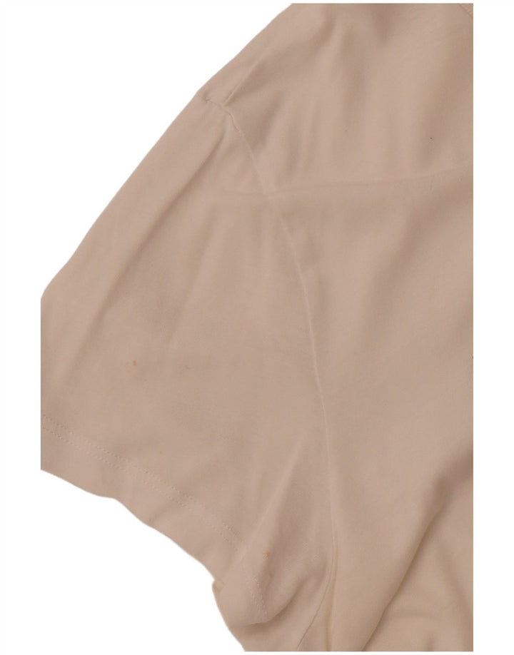 Γυναικείο γραφικό μπλουζάκι LEVI'S Top UK 12 μεσαίο λευκό βαμβακερό