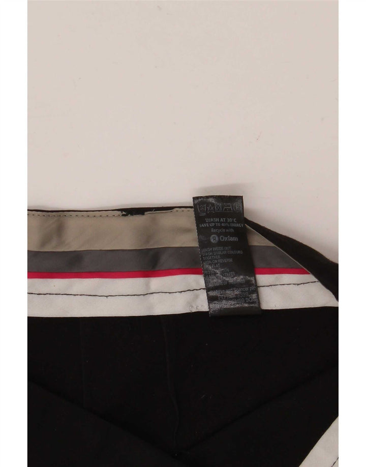 Marks & Spencer Γυναικεία Bootcut Casual Παντελόνι UK 12 Medium W32 L30 Black