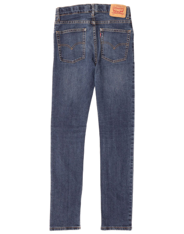 Levi's Boys 510 Skinny Jeans 15-16 Years W26 L31 Blue Cotton
