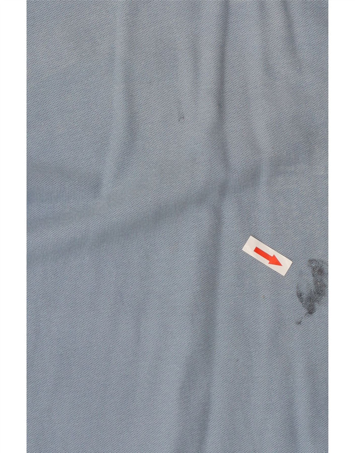 Ανδρικό πουκάμισο πόλο Fila μεγάλο μπλε βαμβακερό