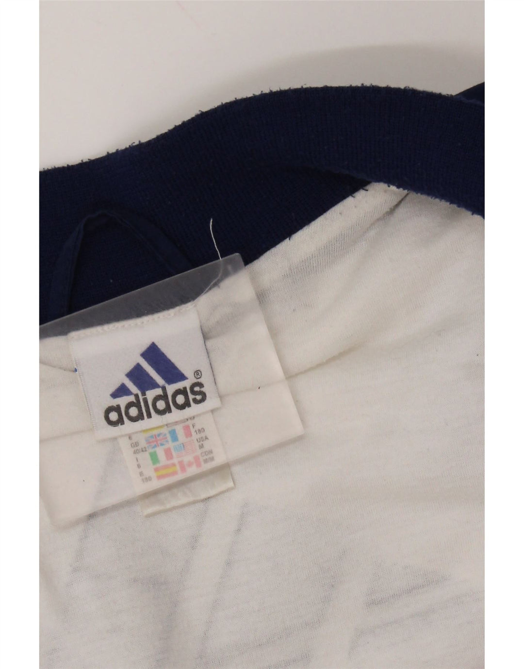 Ανδρική φόρμα ADIDAS Top Jacket UK 40/42 Medium Navy Blue Colorblock