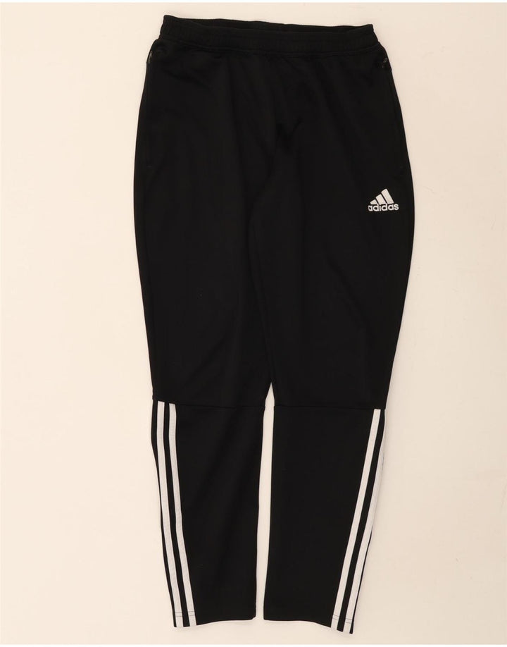Ανδρική αθλητική φόρμα ADIDAS Παντελόνι μεγάλο μαύρο πολυεστέρα