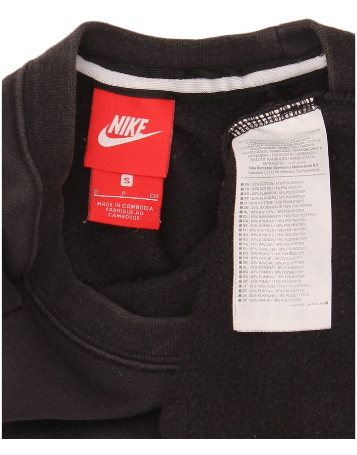 Ανδρικό φούτερ Nike Jumper Μικρό μαύρο βαμβακερό