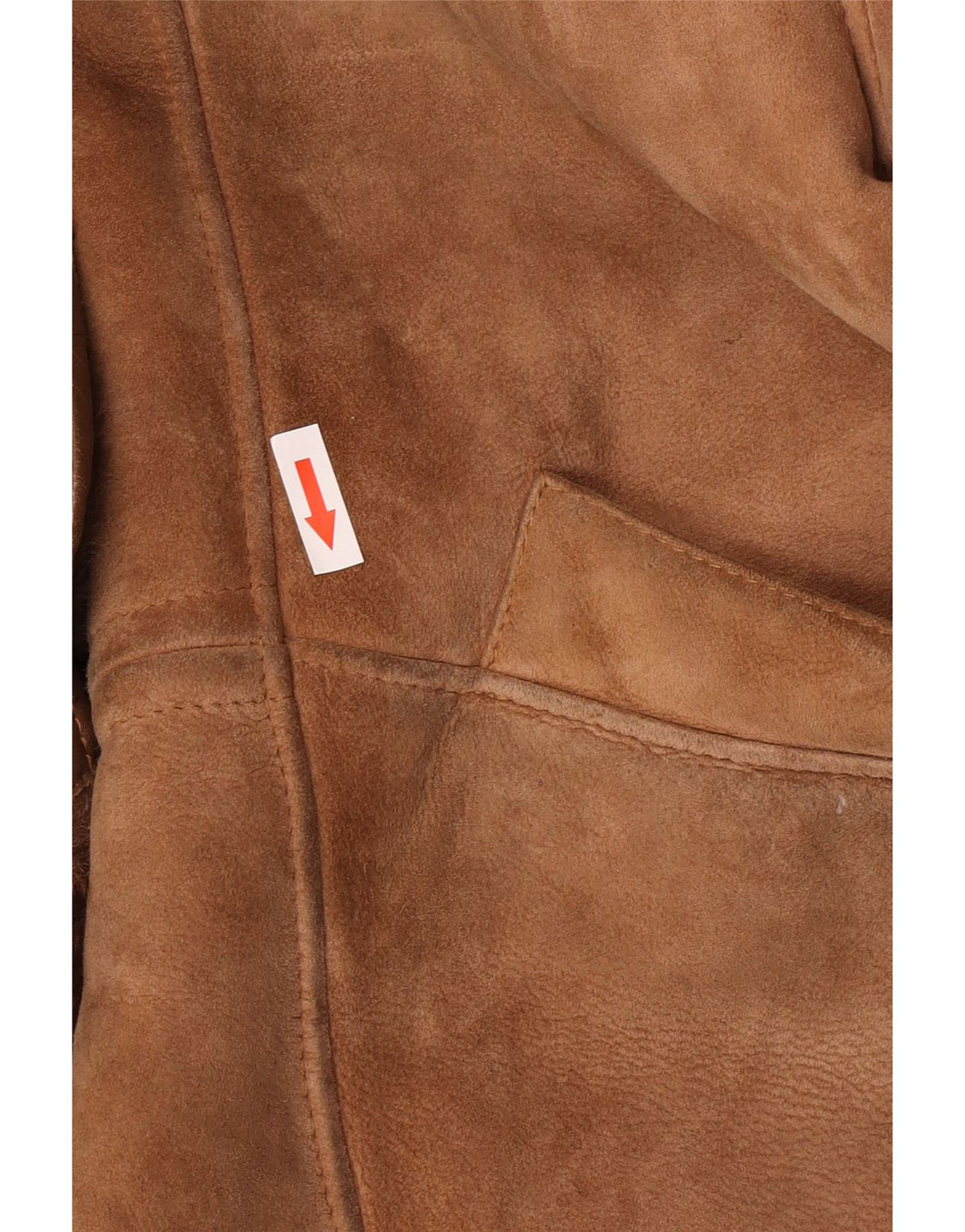 Vintage Γυναικείο Shearling Oversized Μπουφάν EU 40 Medium Brown Shearling