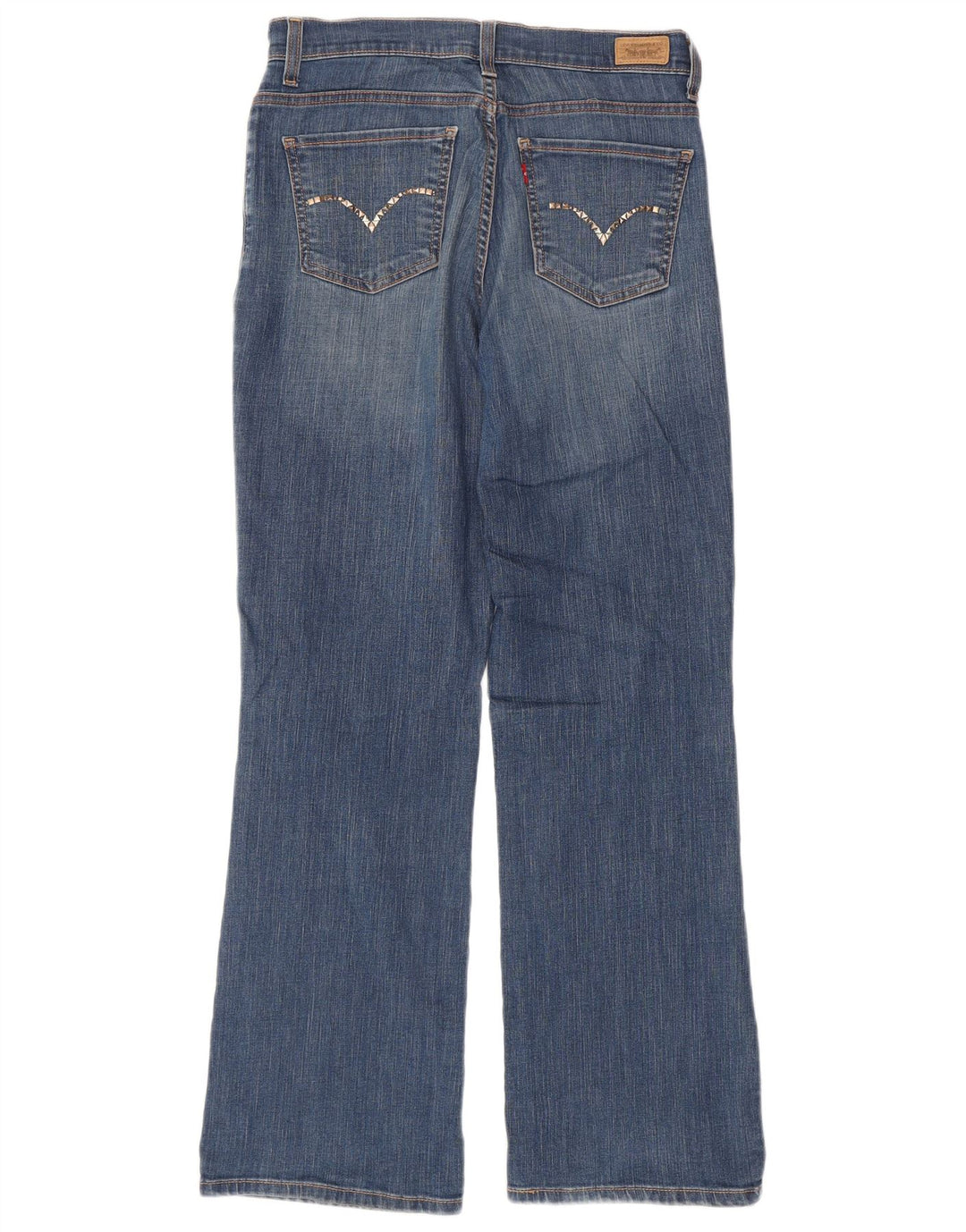 Levi's Womens 512 Perfectly Slimming Bootcut Jeans US 8 Medium W30 L31 Blue