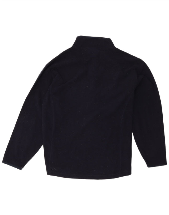 Fila Ανδρικό φερμουάρ με λαιμόκοψη Fleece Jumper Medium Navy Blue Polyester