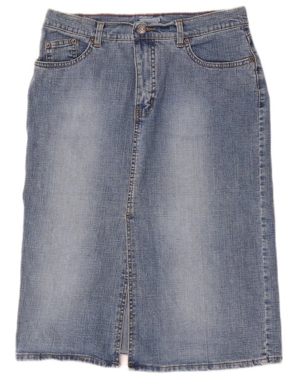 Oasis Γυναικεία Τζιν Φούστα UK 12 Medium W30 Μπλε