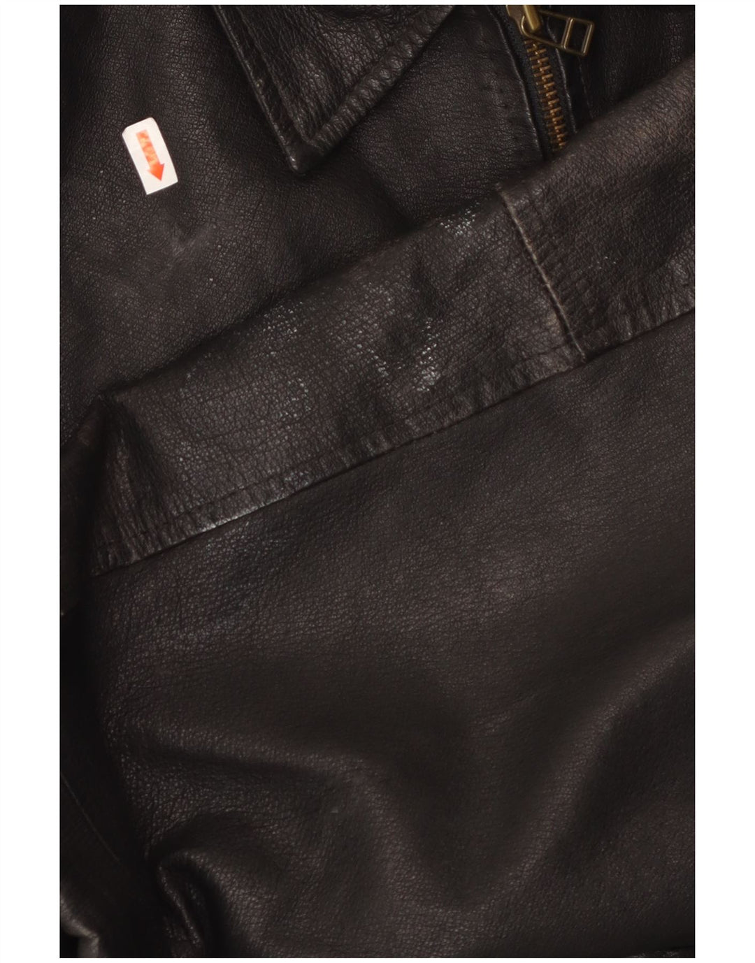 MILAN Ανδρικό Δερμάτινο Μπουφάν UK 40 Large Μαύρο Δερμάτινο