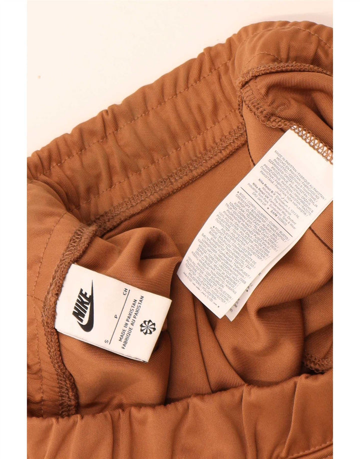 Γυναικεία γραφικά αθλητικά σορτς Nike UK 10 μικρού καφέ πολυεστέρα