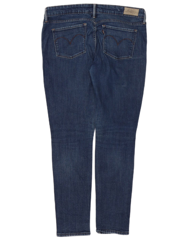 LEVI'S Γυναικεία Skinny Jeans US 10 Large W30 L28 Navy Blue