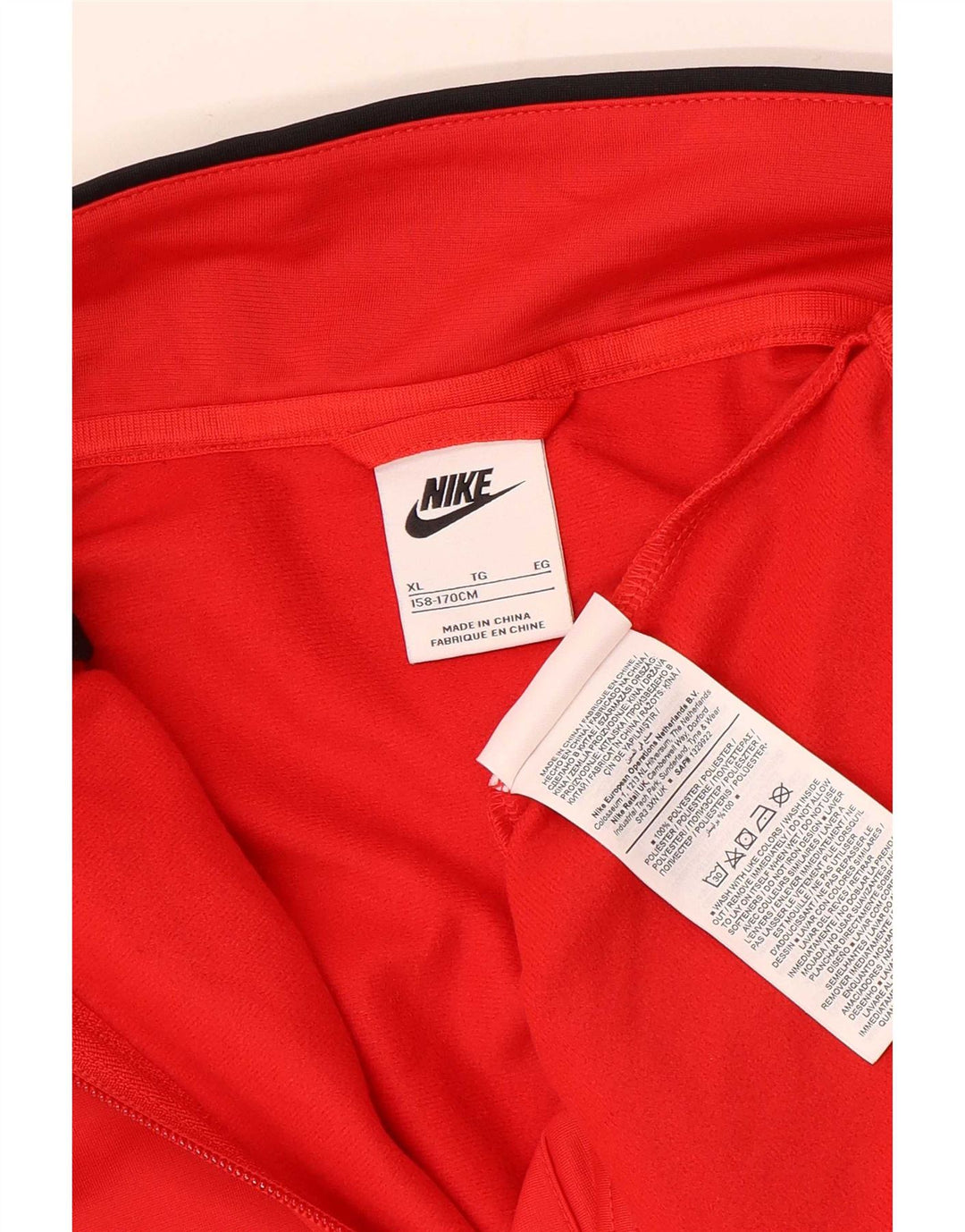 Μπουφάν Nike Boys αθλητική φόρμα 13-14 ετών XL Κόκκινο πολυεστέρας