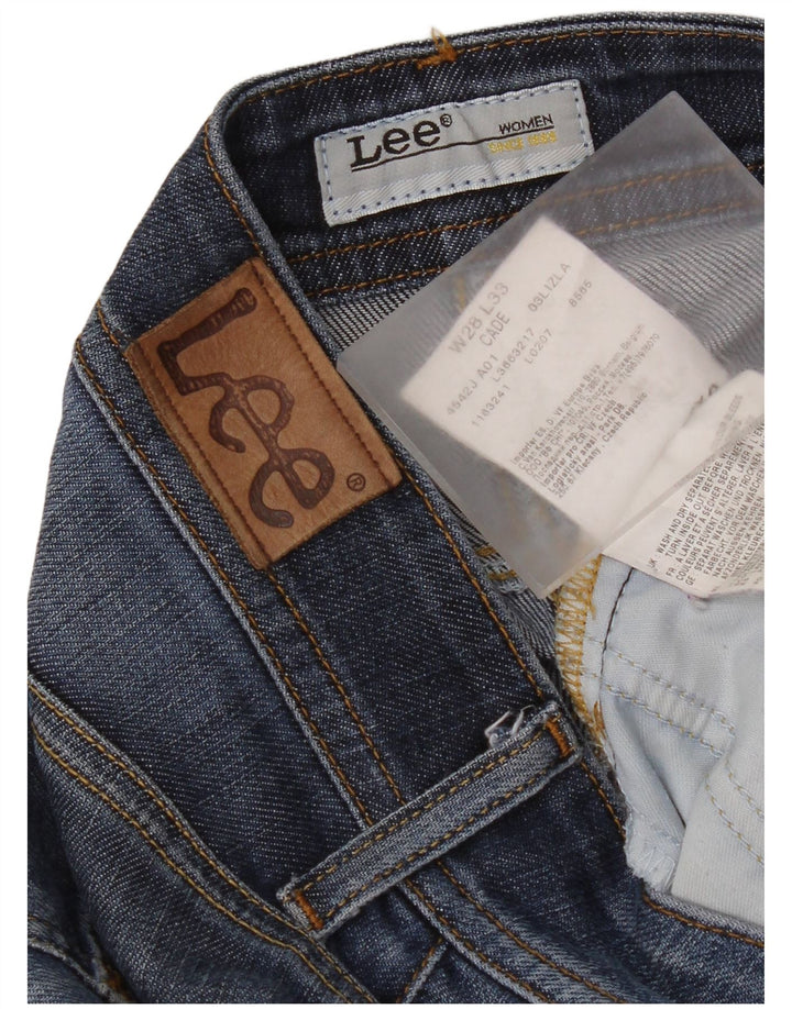 Lee Womens Cade Bootcut Jeans W28 L29 Μπλε βαμβακερό