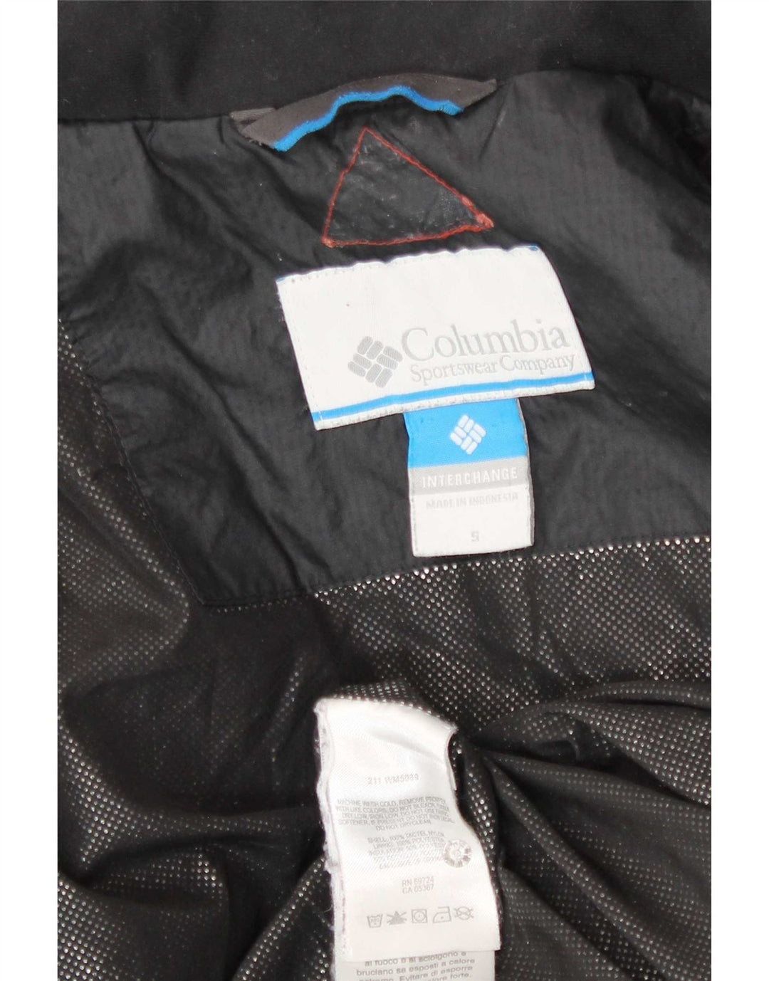 Ανδρικό μπουφάν Columbia Interchange με επένδυση UK 36 Small Black Polyester