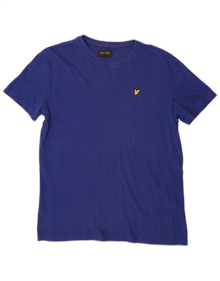 Lyle & Scott Boys T-Shirt Top 14-15 Years Blue Cotton