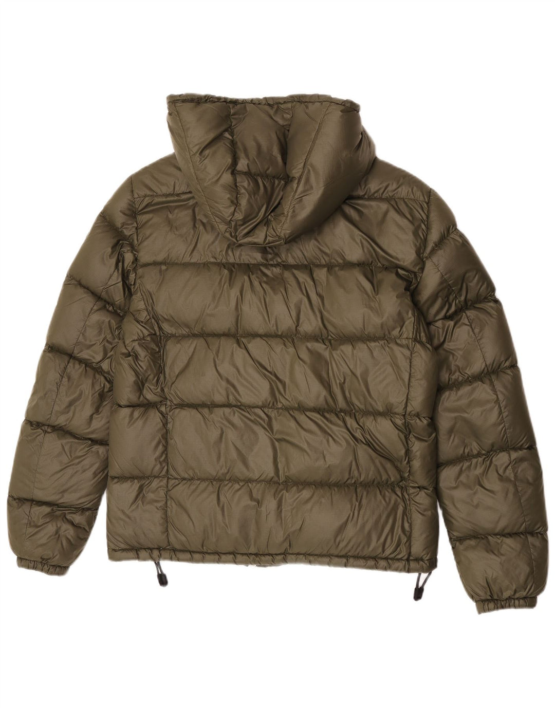 PEUTEREY Γυναικείο μπουφάν με κουκούλα UK 16 Large Khaki Polyamide