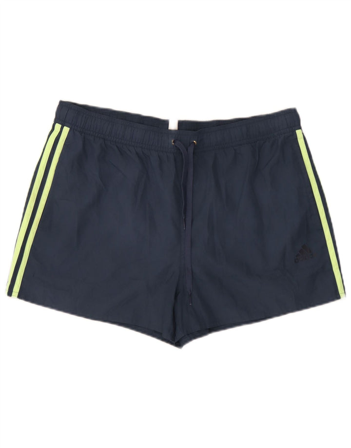 Ανδρικό αθλητικό σορτς Adidas μεγάλο navy μπλε