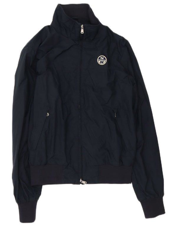 Ανδρικό μπουφάν North Sails Bomber UK 40 Large Navy Blue Polyamide