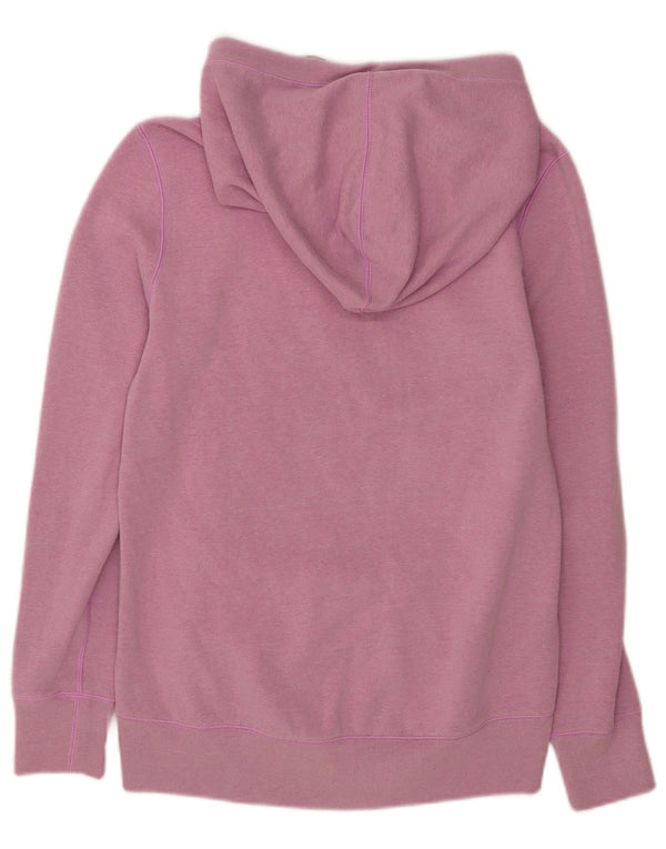 Under Armour Γυναικείο Γραφικό Hoodie Jumper UK 10 Small Pink Cotton