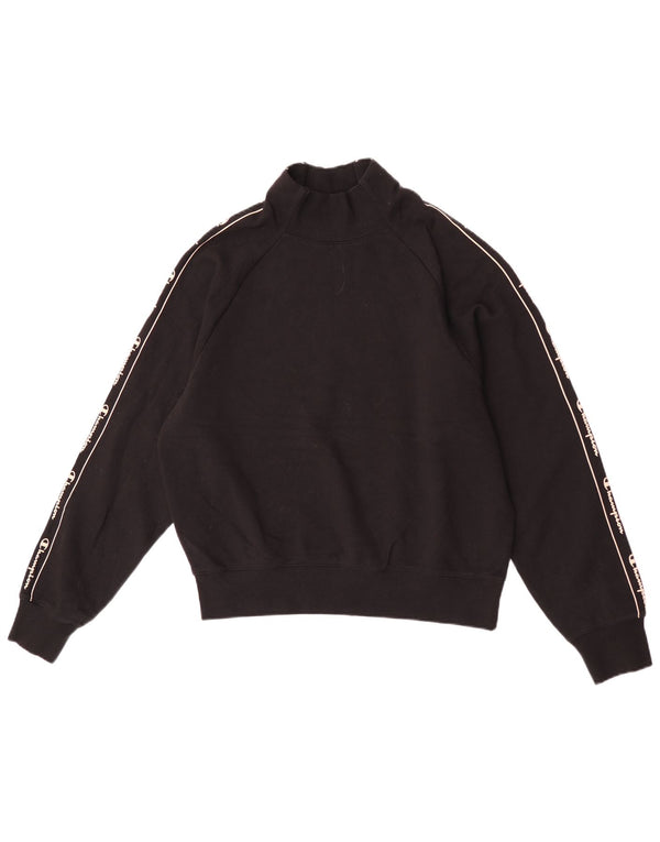 Champion Γυναικείο Γραφικό Φούτερ Jumper UK 18 XL Μαύρο βαμβακερό