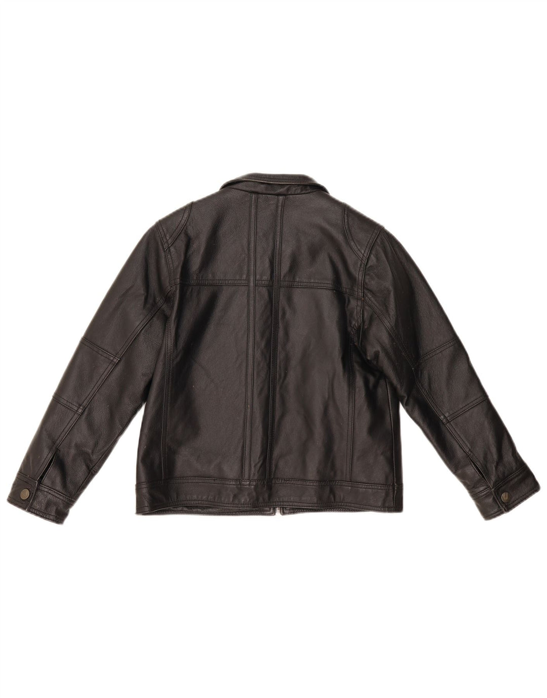 Δερμάτινο μπουφάν Ben Sherman Boys 9-10 Years Small Black Leather