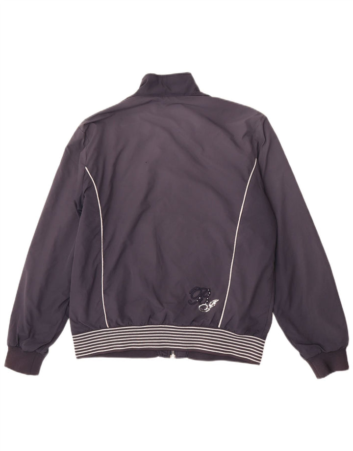 Fila Γυναικείο Bomber Jacket UK 18 XL Navy Blue ριγέ πολυεστέρας