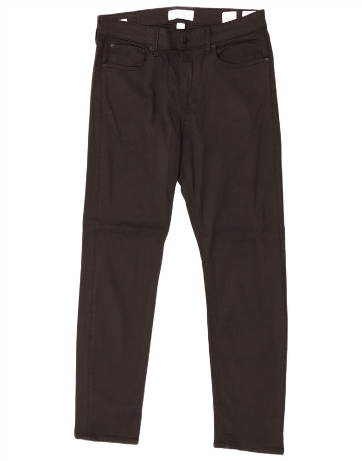 Calvin Klein Ανδρικό Slim Jeans W33 L32 Black Modal