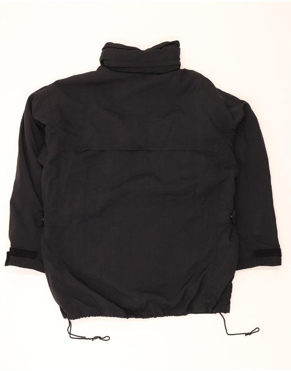 DAINESE Mens Oversized Windbreaker Jacket IT 50 Large Black Nylon