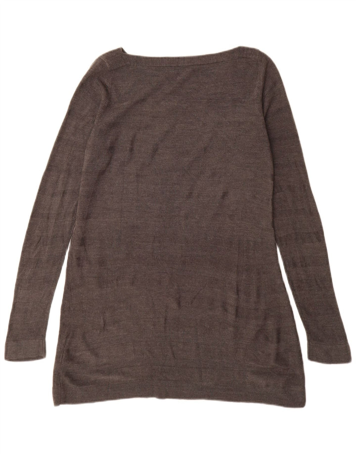Marks & Spencer Γυναικείο Φόρεμα Jumper UK 14 Μεσαίο Γκρι Ακρυλικό