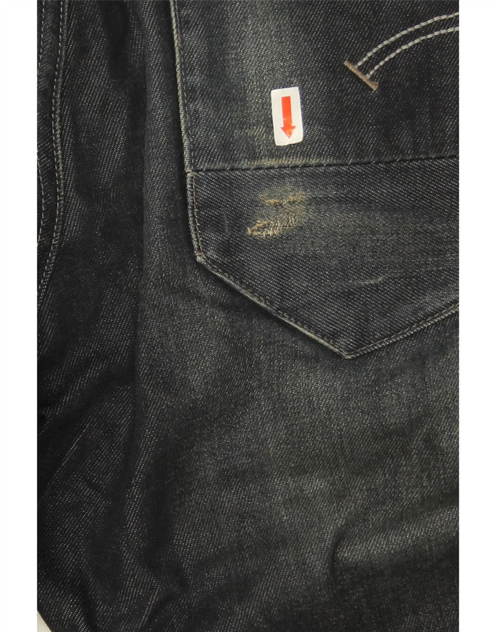 Ανδρικό Slim Jeans G-Star W31 L34 Navy Blue Cotton
