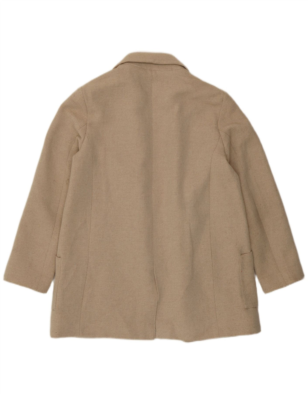 Zara Γυναικείο Open Blazer Jacket UK 16 Large Off White