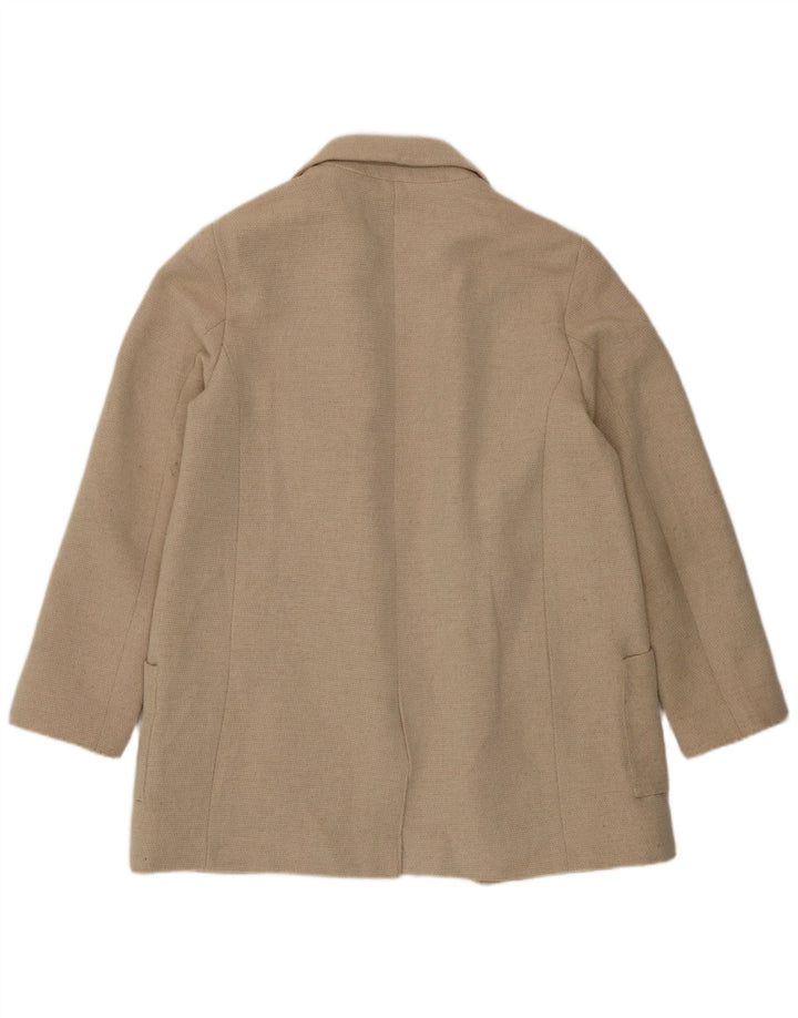 Zara Γυναικείο Open Blazer Jacket UK 16 Large Off White
