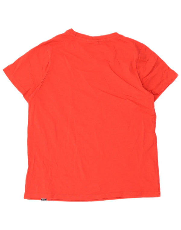 Ellesse Γυναικείο T-Shirt Top UK 10 Small Red Cotton