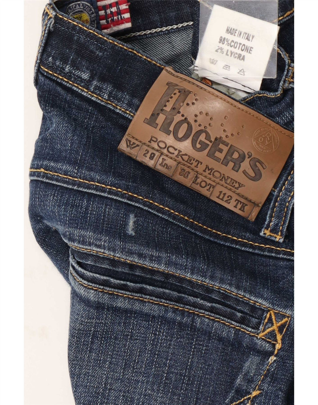 Roy Rogers Γυναικείο Slim Jeans W29 L30 Blue Cotton