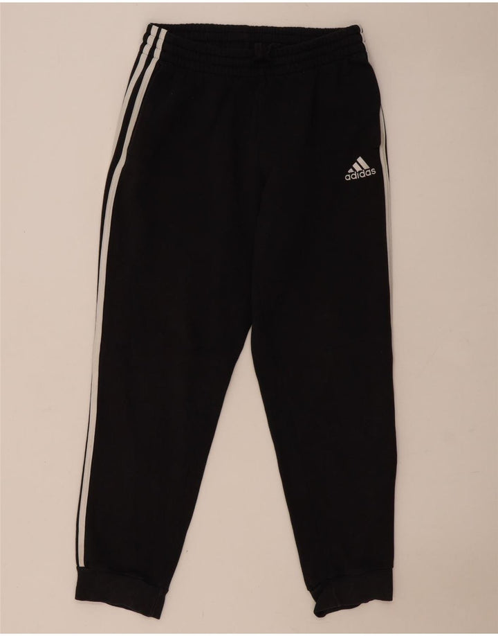 Ανδρική φόρμα Adidas Παντελόνι Joggers Μεσαίο μαύρο βαμβακερό