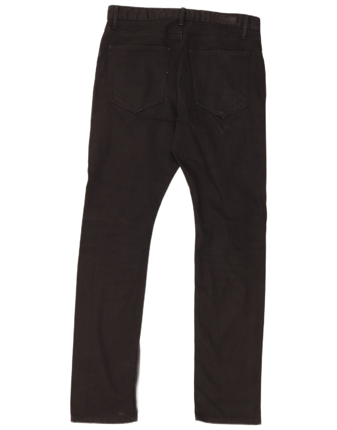 Marks & Spencer Ανδρικό Autograph Slim Jeans W32 L33 Μαύρο βαμβακερό