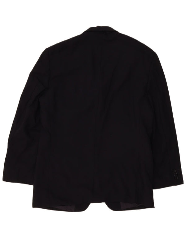 Marks & Spencer Ανδρικό μπλέιζερ με 3 κουμπιά μπουφάν UK 38 Medium Navy Blue New Wool