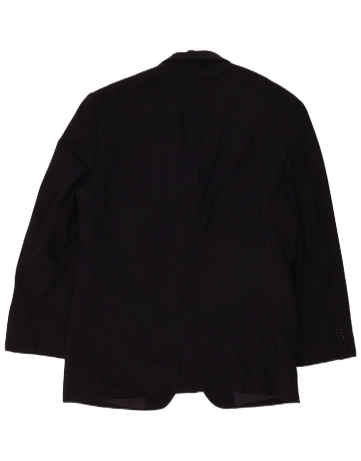 Marks & Spencer Ανδρικό μπλέιζερ με 3 κουμπιά μπουφάν UK 38 Medium Navy Blue New Wool