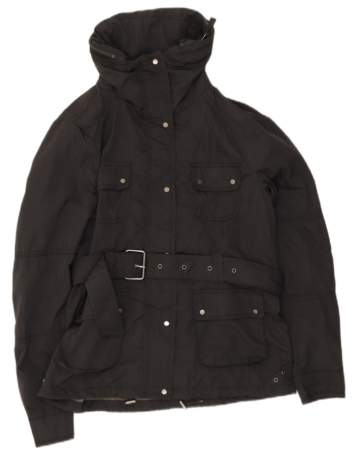 Vintage γυναικείο τζάκετ Utility UK 12 Medium Black