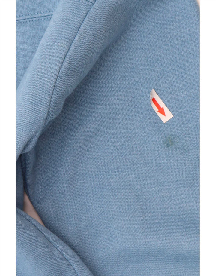 Zara Γυναικεία φούτερ Crop Jumper UK 10 Small Blue Polyester