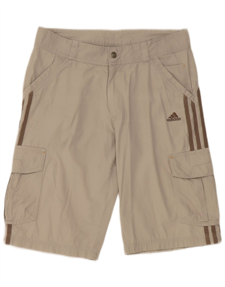 Σορτς ADIDAS Boys Cargo 13-14 ετών W30 Γκρι Βαμβακερό