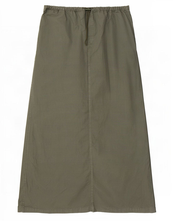 Zara Γυναικεία Maxi Φούστα Medium W28 Khaki