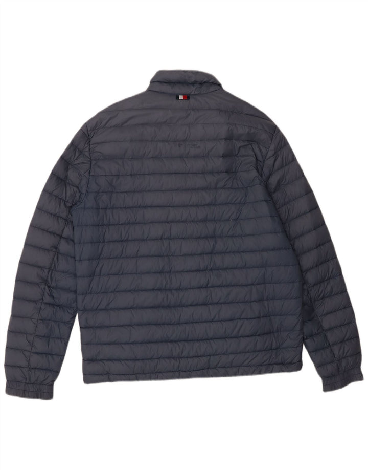 Tommy Hilfiger Ανδρικό μπουφάν UK 40 Large Navy Blue Polyamide