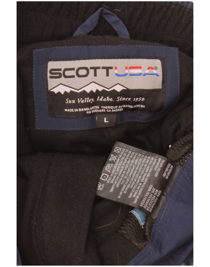 Ανδρικό παντελόνι σκι Scott μεγάλο μπλε ναυτικό πολυεστέρα