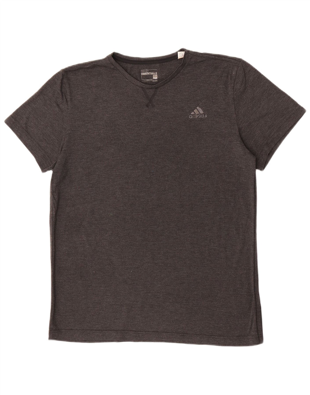 Ανδρικό T-Shirt Climalite Adidas Top Large Grey Polyester