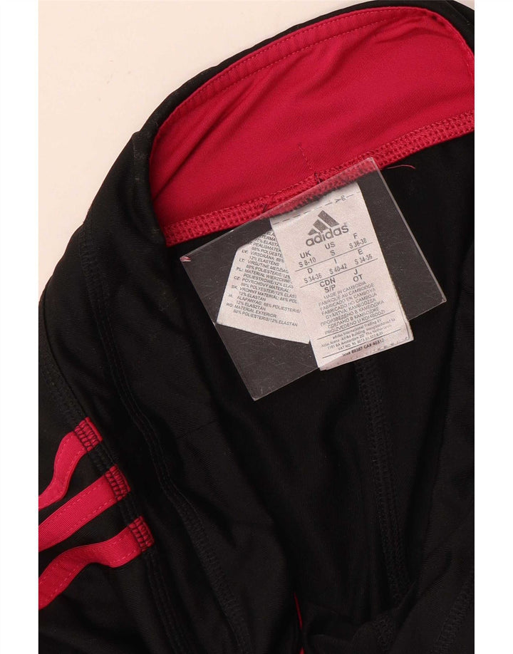 Γυναικεία αθλητική φόρμα Adidas Climalite UK 8/10 Small Black Polyester