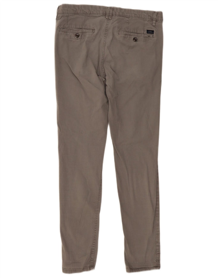Zara Ανδρικό παντελόνι Chino Slim EU 40 Medium W31 L29 Γκρι