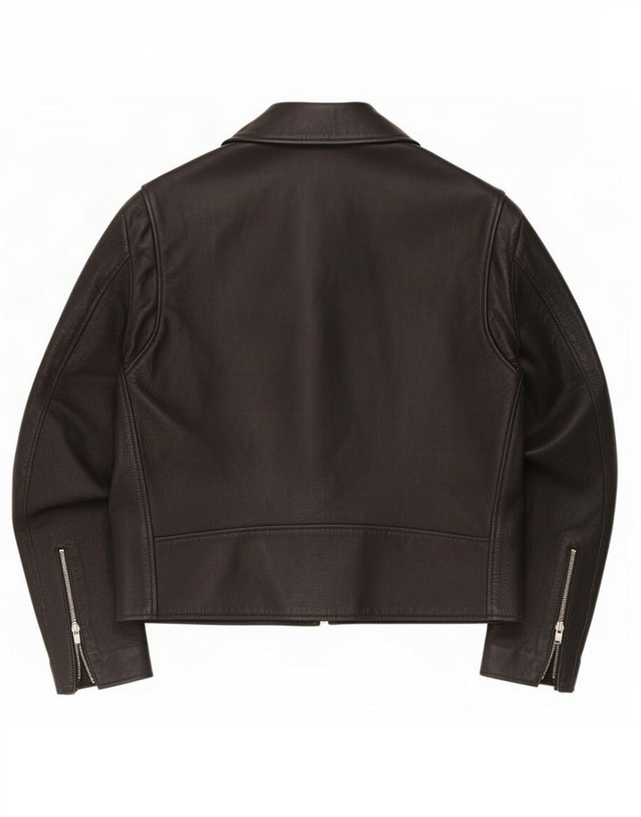 Highway 1 Ανδρικό Δερμάτινο Μπουφάν Biker Size 58 3XL Μαύρο