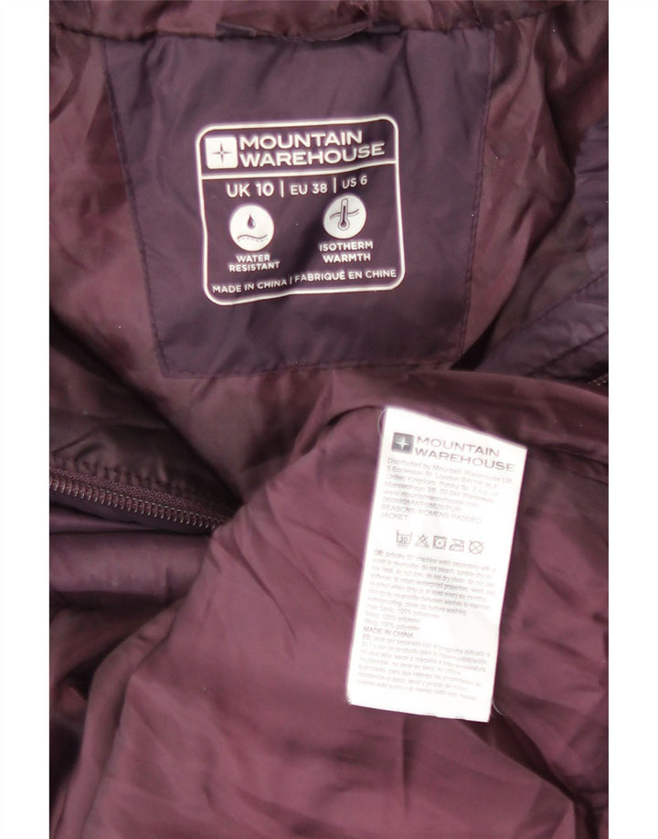 Mountain Warehouse Γυναικείο μπουφάν με κουκούλα με επένδυση UK 10 Small Maroon