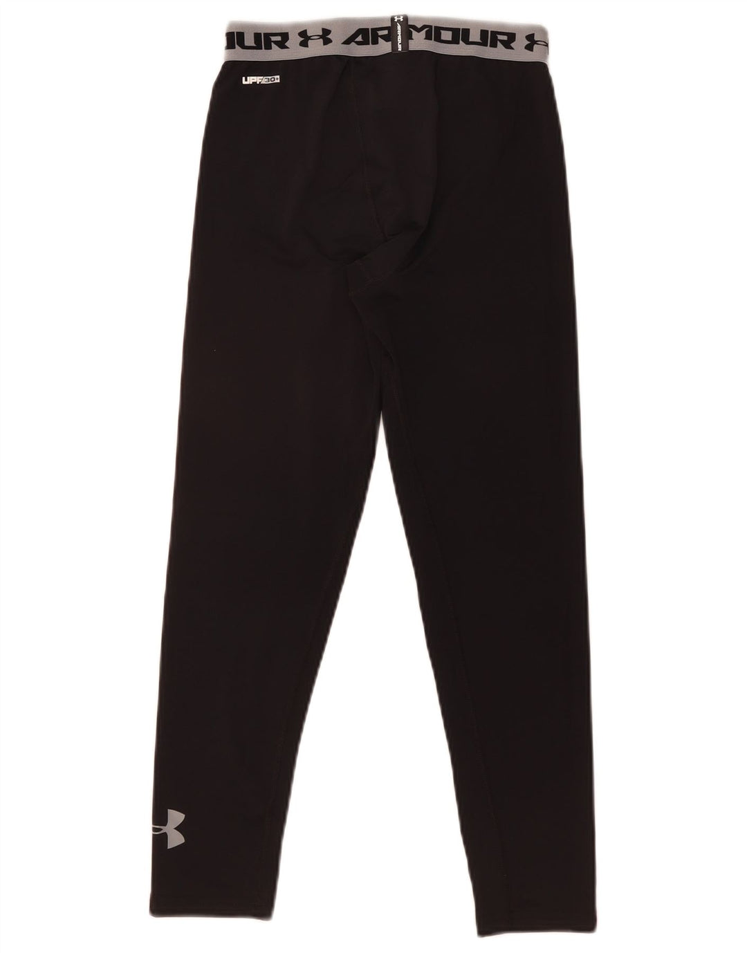 Under Armour Boys Fitted Graphic κολάν 11-12 ετών Μεγάλο Μαύρο
